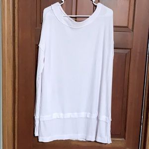 New Without Tags Oversized Waffle Top